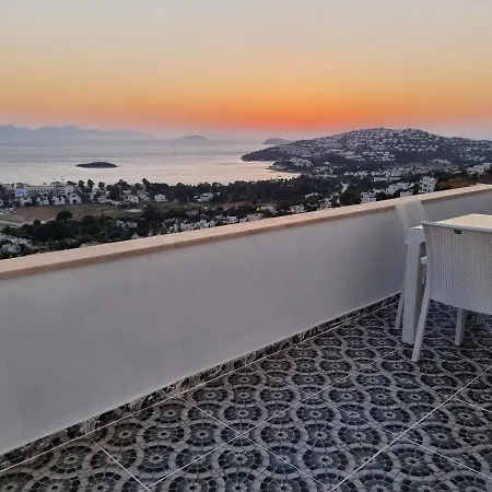Вилла Bodrum Kadikalesi Villa Sonsuzluk Havuzlu Full Deniz Manzarali Бодрум